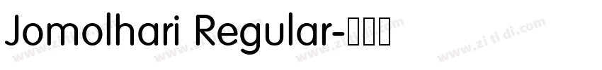 Jomolhari Regular字体转换 Jomolhari Regular字体转换